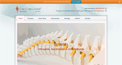 Desktop Screenshot of caro-care-center.com